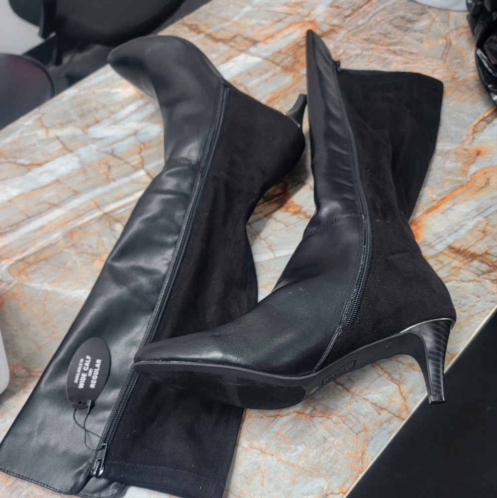 Alfani NWT leather boots size 11m